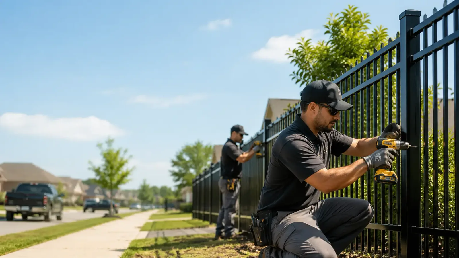 Metal Fence Installation in Campbelltown, PA